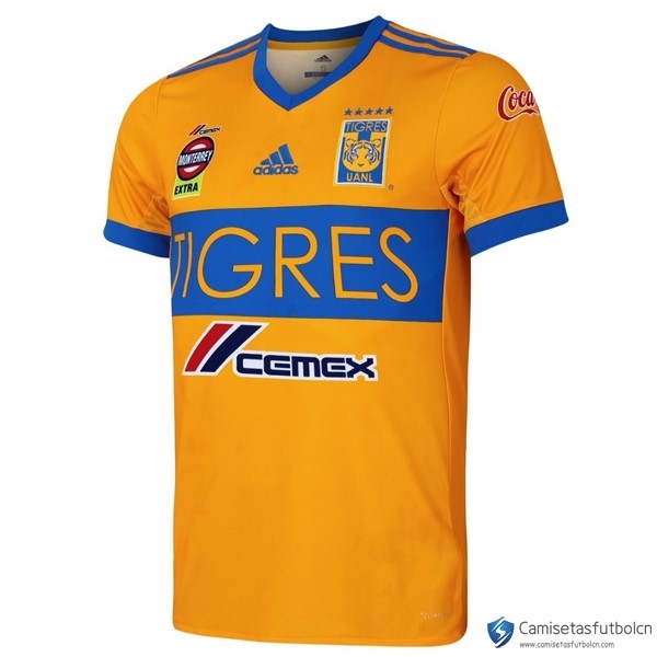 Camiseta Tigres UANL Primera equipo 2017-18